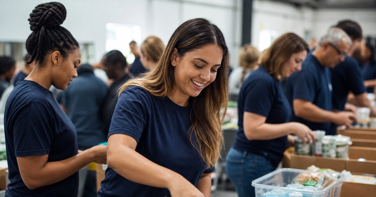 How can a large nonprofit coordinate volunteers across several teams without confusion?